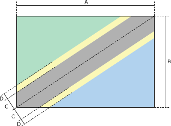 Tanzanian flag construction sheet