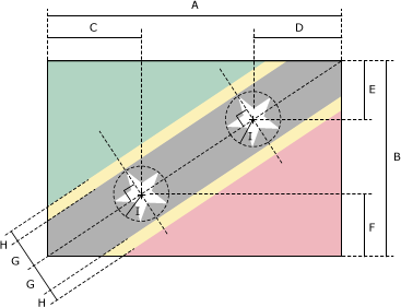 Feuille de construction du drapeau de la Tanzanie