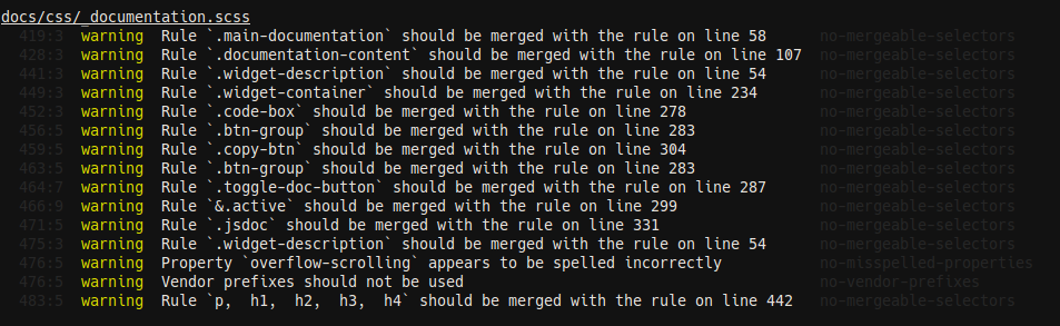 Styleguide